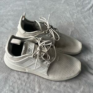 Adidas Beige Athletic Shoes